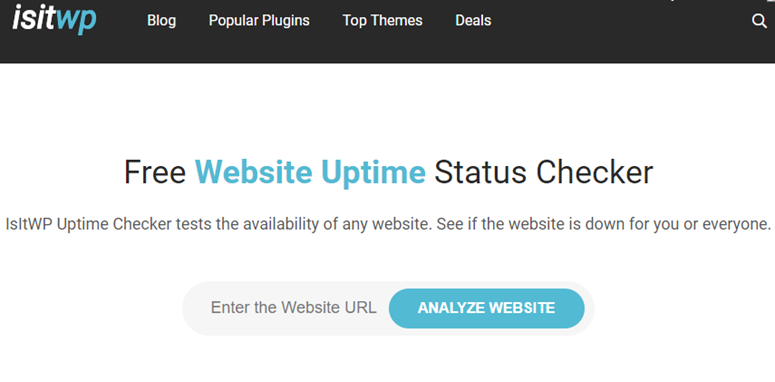 provjera statusa ažuriranja web mjesta